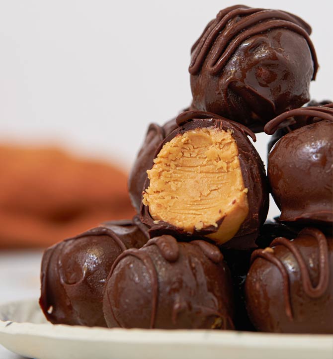 Chocolate Peanut Butter Truffles